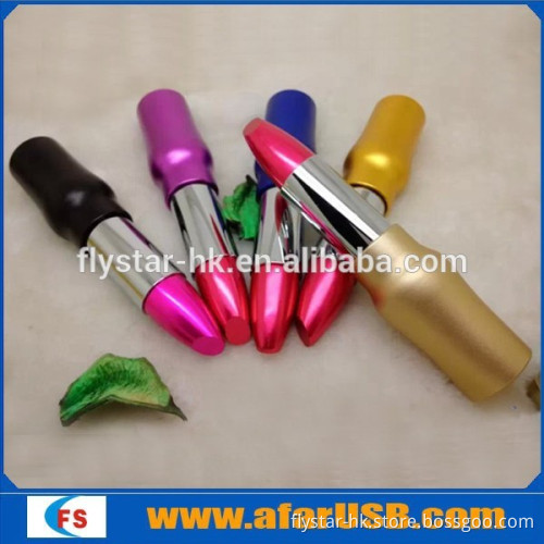 8gb Lipstick usb flash drive, bulk 8gb lipstick usb stick memory with multi-color manufacturer